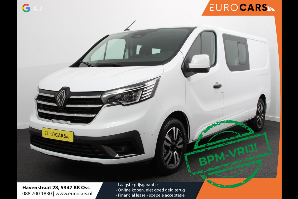Renault Trafic 2.0 Blue dC1 150 EDC T29 L2H1 Extra Dubbele Cabine Demo ! | Navigatie Airco Lichtmetalen velgen Betimmering Trekhaak Camera Parkeer sensoren Dab Renault Trafic 2.0 Blue dC1 150 EDC T29 L2H1 Extra Dubbele Cabine Demo ! | Navigatie Airco Lichtmetalen velgen Betimmering Trekhaak Camera Parkeer sensoren Dab