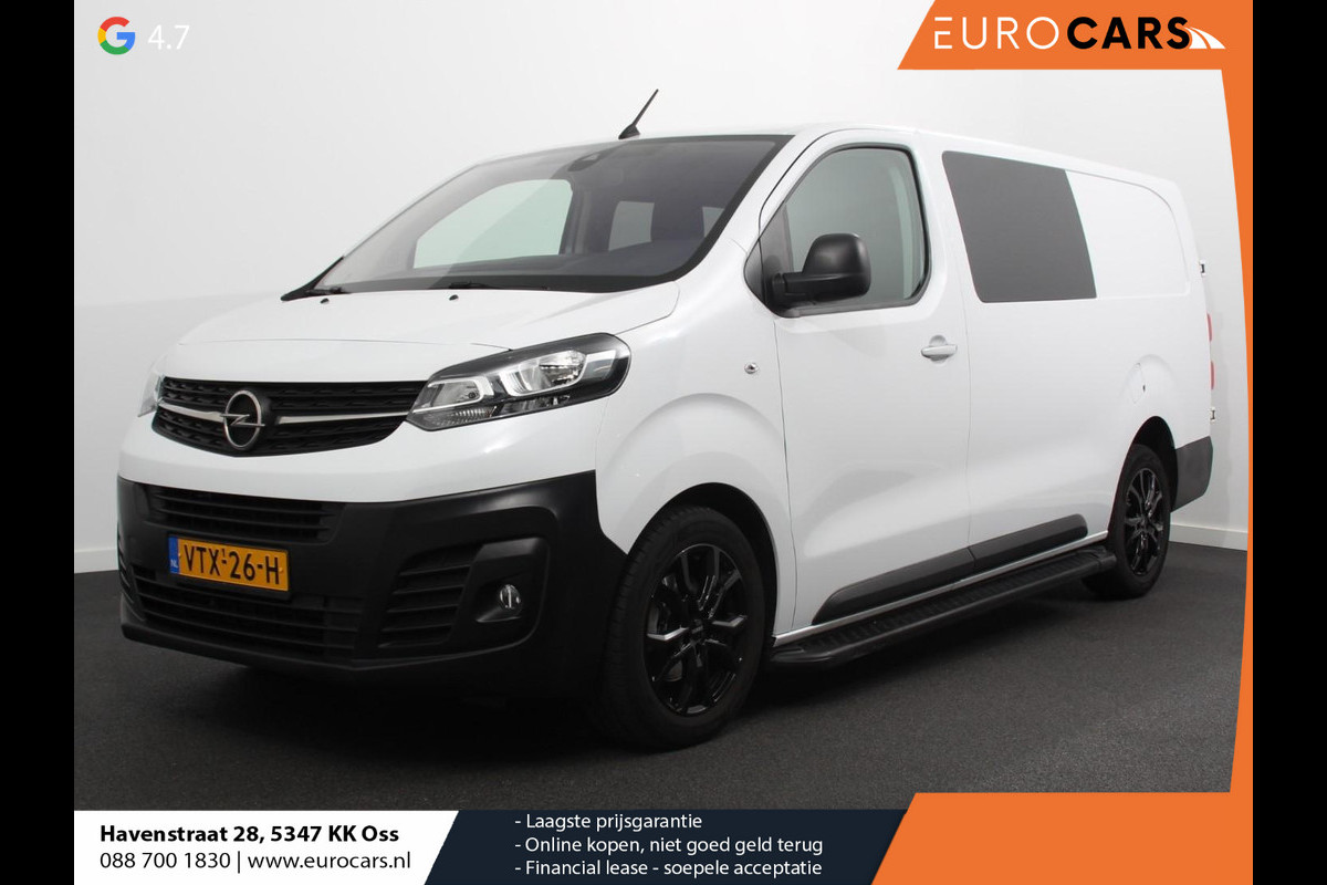 Opel Vivaro 145pk L3H1 Dubbele Cabine Sport Edition Navigatie Climate Control Trekhaak Trekhaak Parkeer sensoren Lichtmetalen Velgen Opel Vivaro 145pk L3H1 Dubbele Cabine Sport Edition Navigatie Climate Control Trekhaak Trekhaak Parkeer sensoren Lichtmetalen Velgen