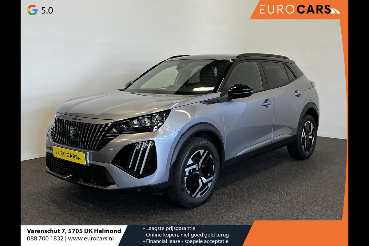 Peugeot 2008 1.2 PureTech 130pk Aut. GT-Line Navigatie Apple Carplay/Android Auto Camera Parkeersensoren Ledverlichting Cruise Control Virtual Cockpit Climate Control Lichtmetalen velgen Peugeot 2008 1.2 PureTech 130pk Aut. GT-Line Navigatie Apple Carplay/Android Auto Camera Parkeersensoren Ledverlichting Cruise Control Virtual Cockpit Climate Control Lichtmetalen velgen