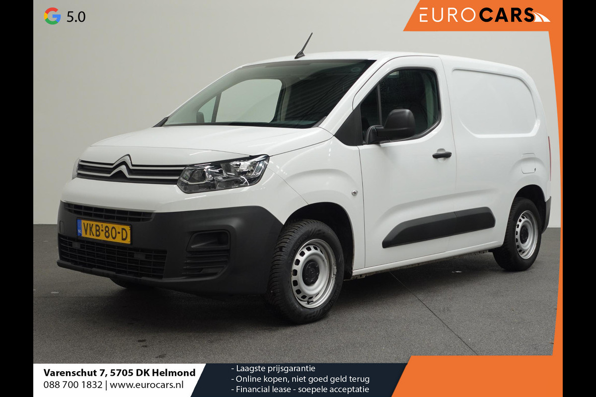Citroën Berlingo 1.5 BlueHDI 75pk L1 Airco Trekhaak 3-zits Radio Bluetooth Euro6 Citroën Berlingo 1.5 BlueHDI 75pk L1 Airco Trekhaak 3-zits Radio Bluetooth Euro6