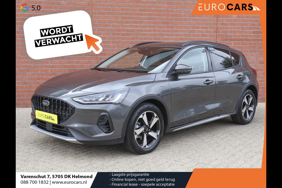 Ford Focus 1.0 EcoBoost 155pk Automaat Active X Ford Focus 1.0 EcoBoost 155pk Hybrid Automaat Active X Navigatie Climate Control Camera Parkeer sensoren B&O Dab Lichtmetalen velgen Ford Focus 1.0 EcoBoost 155pk Automaat Active X Ford Focus 1.0 EcoBoost 155pk Hybrid Automaat Active X Navigatie Climate Control Camera Parkeer sensoren B&O Dab Lichtmetalen velgen