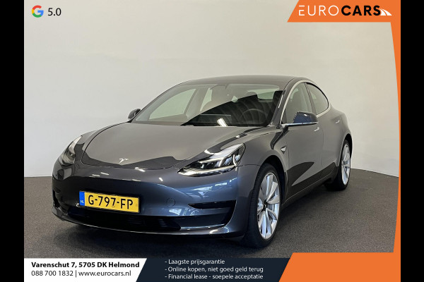 Tesla Model 3 Standard RWD Plus 60 kWh Autopilot Navi Full LED Leder Panoramadak 19" Sport Wheels PDC VA + Camera Slechts 37000 km!
