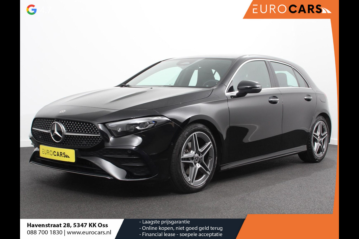 Mercedes-Benz A-Klasse 200 AMG Line Achteruitrij camera Verwarmde voorstoelen Navigatie LED Climate control Adaptieve cruise control Parkeersensoren Apple Carplay & Android Auto Mercedes-Benz A-Klasse 200 AMG Line Achteruitrij camera Verwarmde voorstoelen Navigatie LED Climate control Adaptieve cruise control Parkeersensoren Apple Carplay & Android Auto