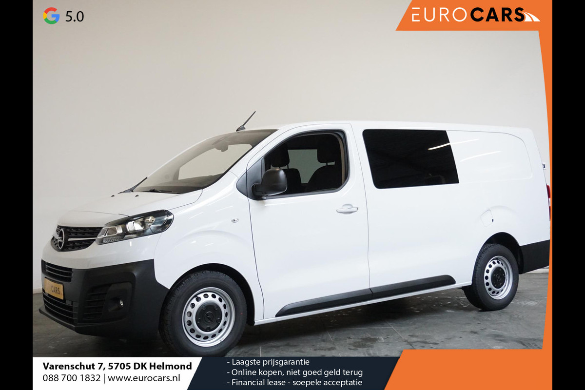 Opel Vivaro 145pk Automaat Dubbele Cabine L3H1 Navigatie Apple Carplay Cruise control Trekhaak Opel Vivaro 145pk Automaat Dubbele Cabine L3H1 Navigatie Apple Carplay Cruise control Trekhaak