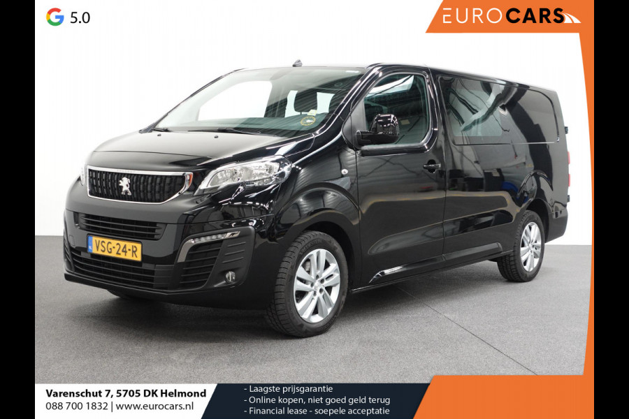 Peugeot Expert 2.0 180PK Long L3 Premium Dubbele Cabine Automaat Airco Cruise control Bluetooth Navigatie Carplay Trekhaak