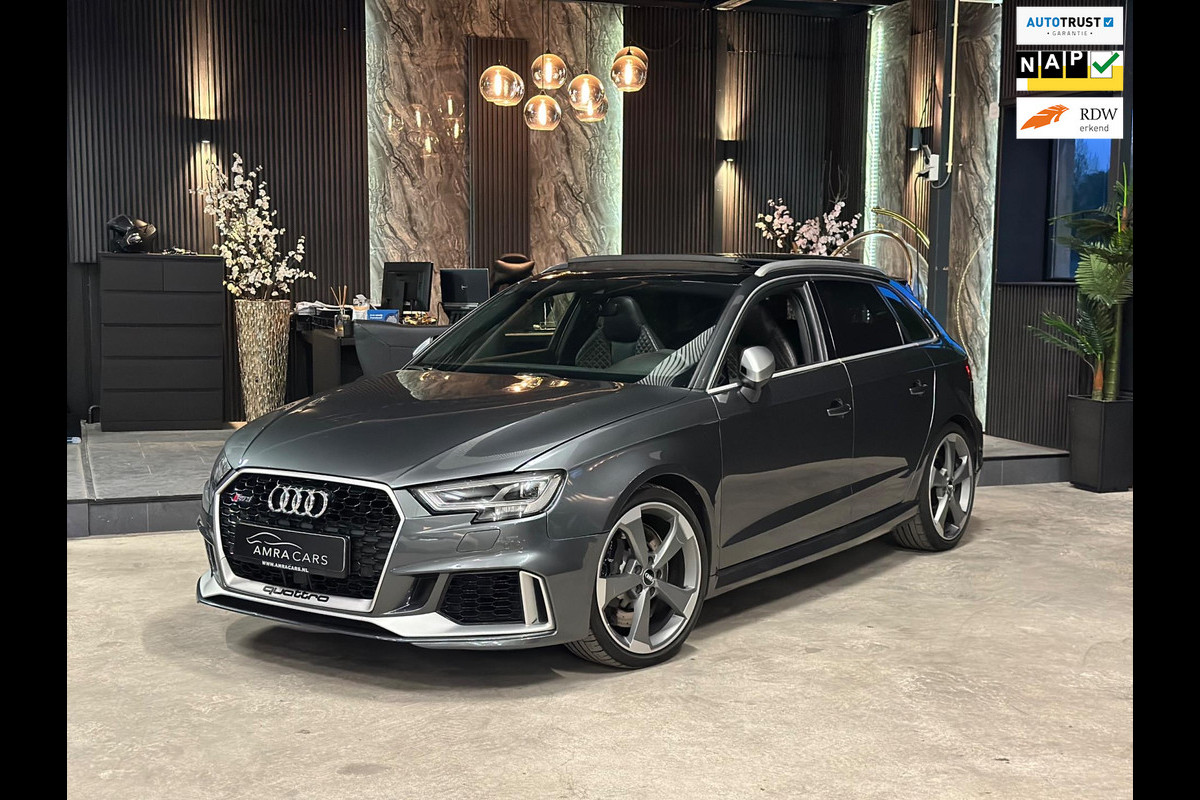 Audi A3 Sportback 2.5 TFSI RS 3 quattro|PANO|KUIP|FULL OPTION Audi A3 Sportback 2.5 TFSI RS 3 quattro|PANO|KUIP|FULL OPTION