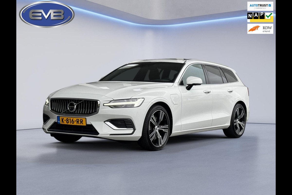 Volvo V60 2.0 T6 Recharge AWD Inscription, conqac lederen sportinterieur, panoramadak, 1e eigenaar, nl auto met nap Volvo V60 2.0 T6 Recharge AWD Inscription, conqac lederen sportinterieur, panoramadak, 1e eigenaar, nl auto met nap