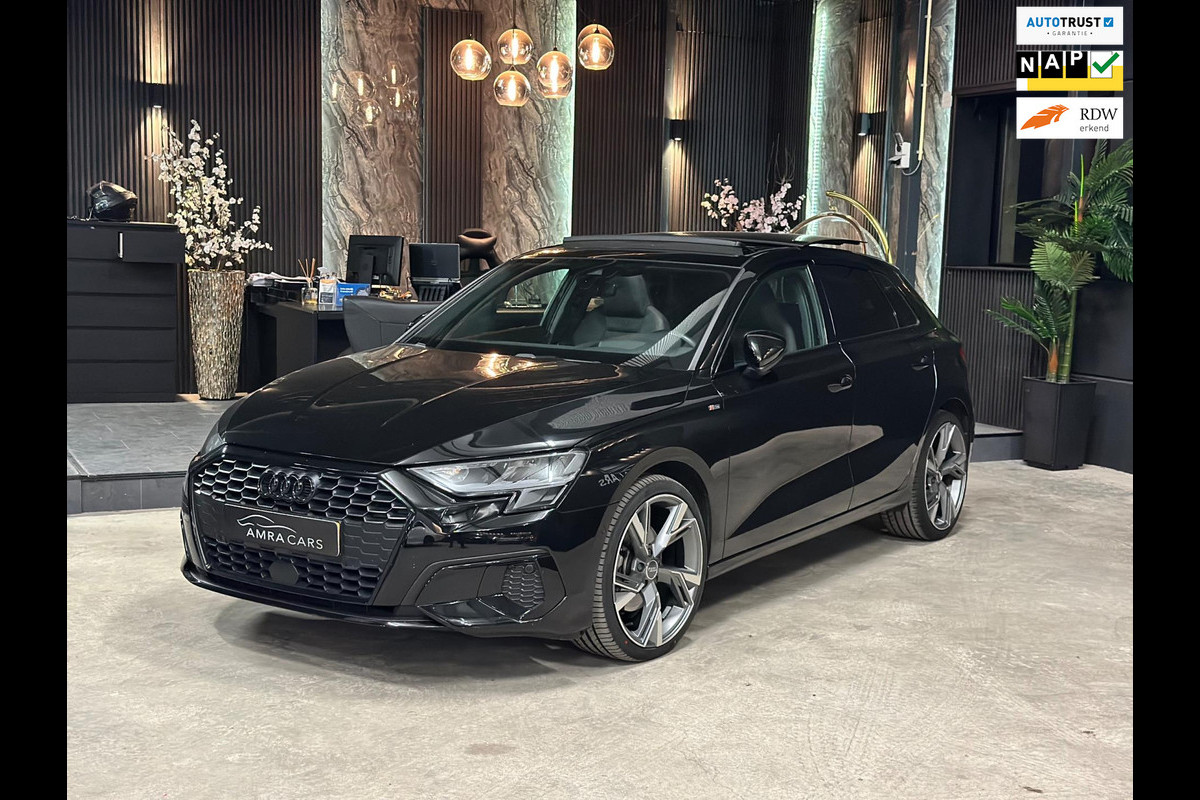 Audi A3 Sportback 35 TFSI|3X S-Line|PANO|RS SEATS|HEAD UP|BOMVOL Audi A3 Sportback 35 TFSI|3X S-Line|PANO|RS SEATS|HEAD UP|BOMVOL