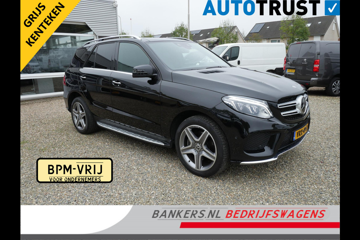 Mercedes-Benz GLE 350D, 4MATIC, AMG pakket, Grijs Kenteken Zeer complete uitvoering Mercedes-Benz GLE 350D, 4MATIC, AMG pakket, Grijs Kenteken Zeer complete uitvoering