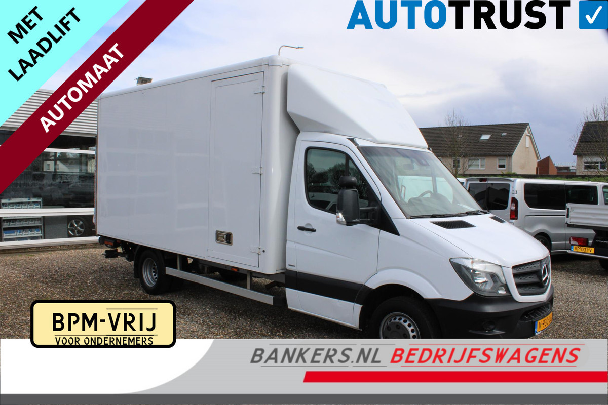 Mercedes-Benz Sprinter 514Cdi, Meubelbak met laadklep, Automaat, Airco Afmetingen laadbak = L*B*H = 435*220*235 Mercedes-Benz Sprinter 514Cdi, Meubelbak met laadklep, Automaat, Airco Afmetingen laadbak = L*B*H = 435*220*235
