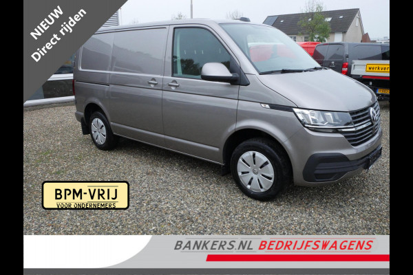 Volkswagen Transporter 2.0 TDI 110PK Airco NAV NIEUW BPM vrij betimmerd direct uit voorraad leverbaar