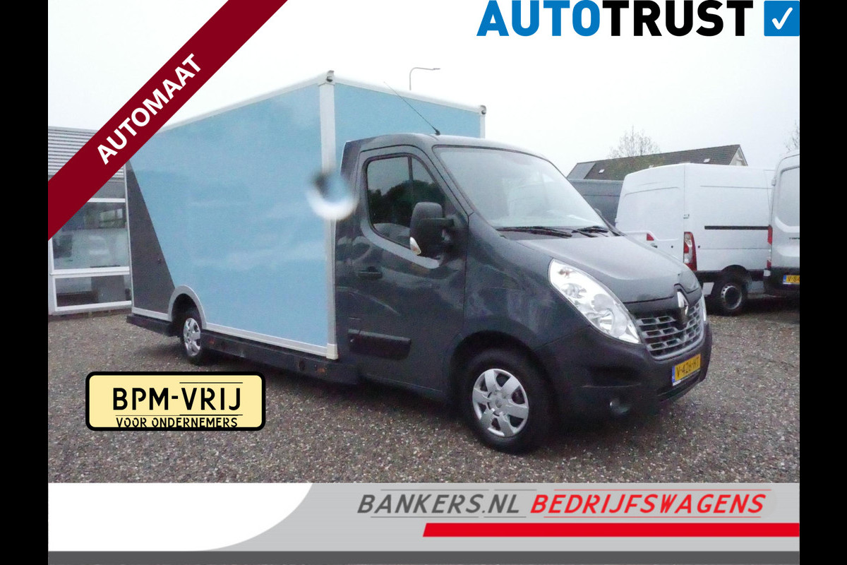 Renault Master 2.3 dCi 170PK Automaat Airco Luchtvering Bakwagen L*B*H = 430* 200*220 Renault Master 2.3 dCi 170PK Automaat Airco Luchtvering Bakwagen L*B*H = 430* 200*220