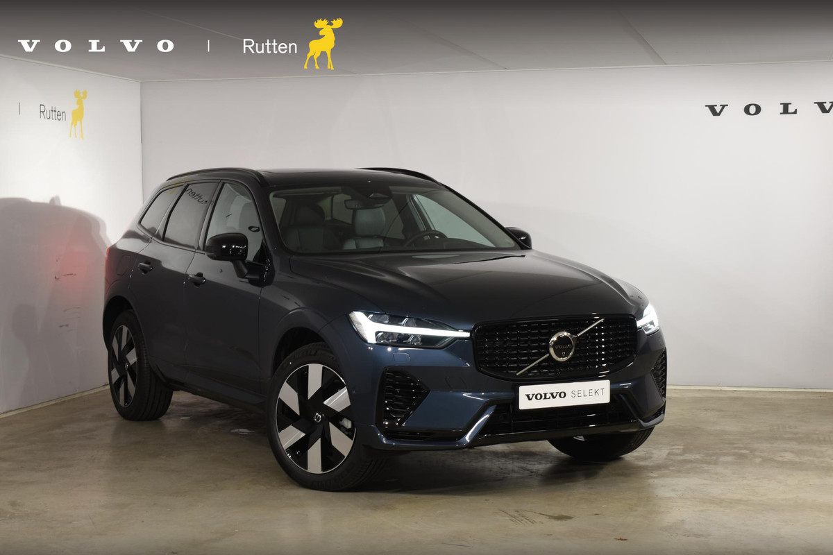 Volvo XC60 T6 350PK Automaat Plug-in hybrid AWD Plus Dark / Adaptive Cruise control / Stoelverwarming v+a / Stuurverwarming / Elektr. achterklep / Panoramadak / Harman Kardon / 360 camera Volvo XC60 T6 350PK Automaat Plug-in hybrid AWD Plus Dark / Adaptive Cruise control / Stoelverwarming v+a / Stuurverwarming / Elektr. achterklep / Panoramadak / Harman Kardon / 360 camera