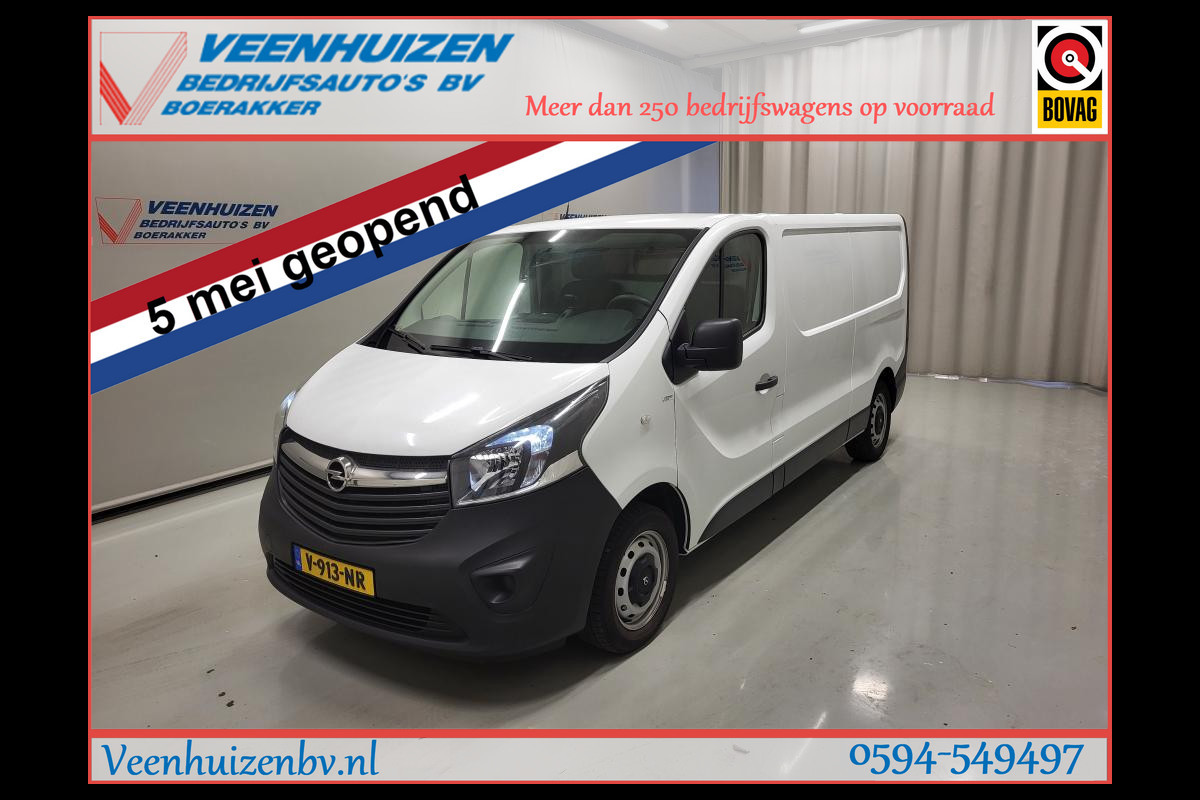 Opel Vivaro 1.6CDTI 126PK L2/H1 Euro 6! Opel Vivaro 1.6CDTI 126PK L2/H1 Euro 6!