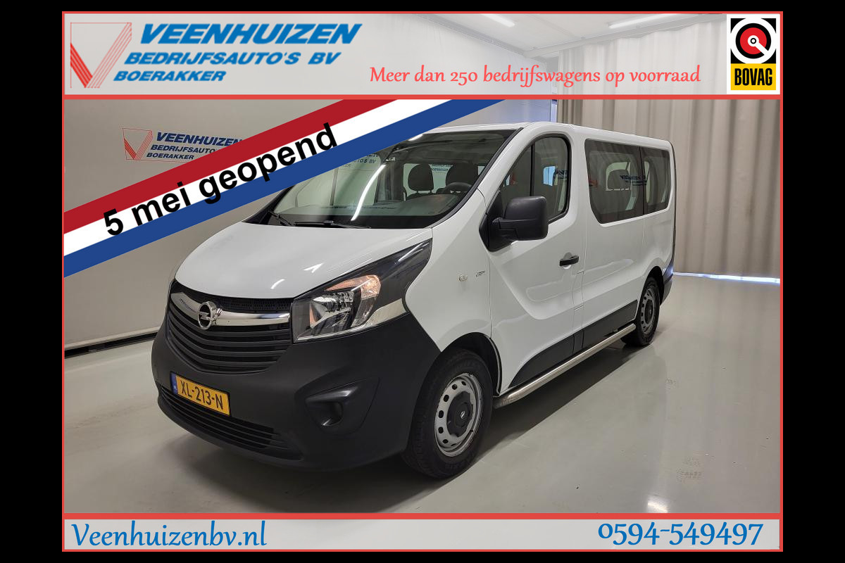 Opel Vivaro Combi 1.6CDTI Personenbus 9-Persoons Excl. BTW Bpm vrij Euro 6! Opel Vivaro Combi 1.6CDTI Personenbus 9-Persoons Excl. BTW Bpm vrij Euro 6!