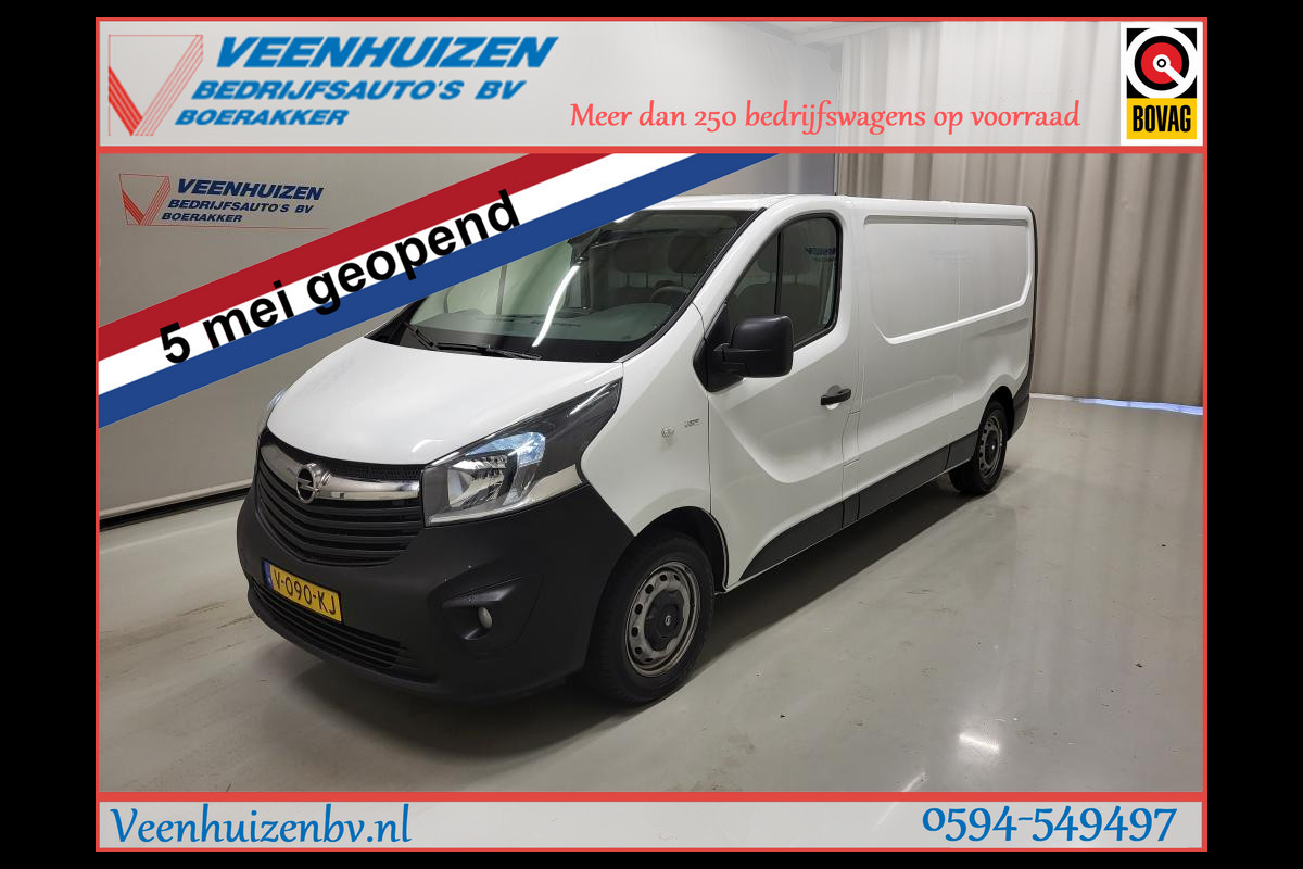 Opel Vivaro 1.6CDTI 126pk L2/H1 Euro 6! Opel Vivaro 1.6CDTI 126pk L2/H1 Euro 6!