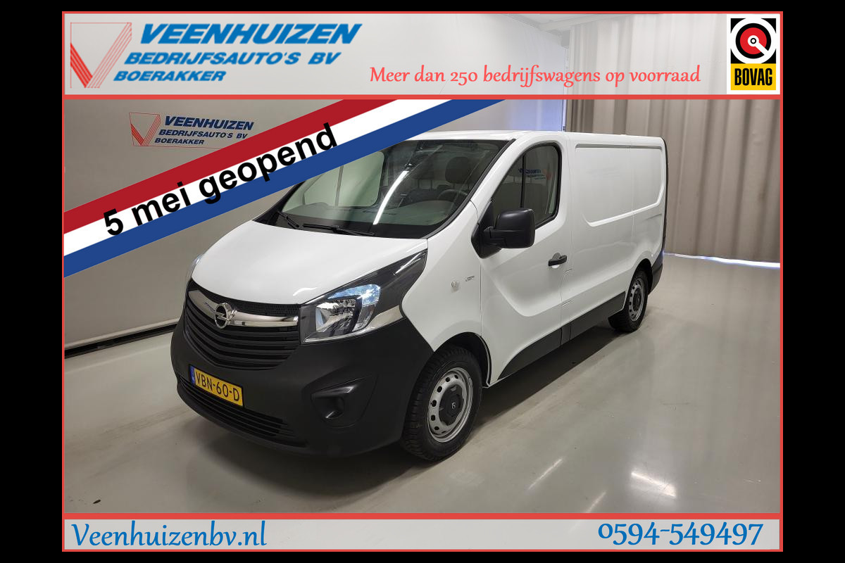 Opel Vivaro 1.6CDTI Inrichting Euro 6! Opel Vivaro 1.6CDTI Inrichting Euro 6!