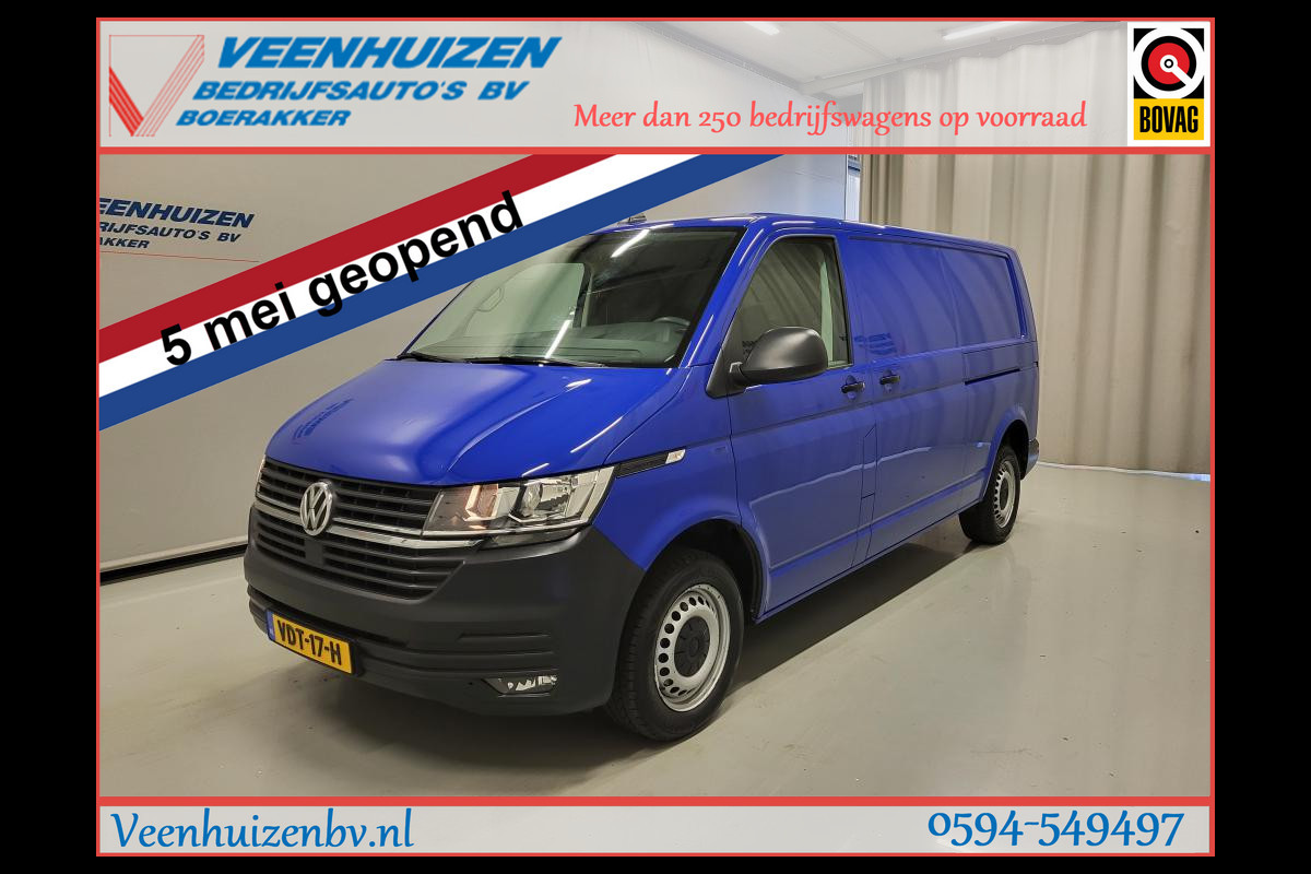 Volkswagen Transporter 2.0TDI 150pk L2/H1 Automaat Euro 6!