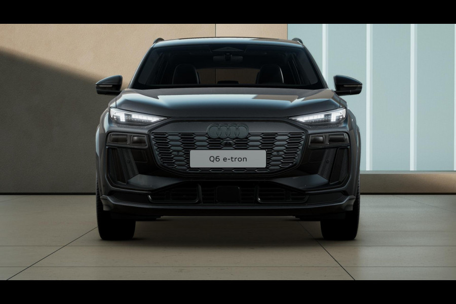 Audi Q6 e-tron S edition performance 100 kWh trekhaak, adaptive cruise control, panoramadak, adaptive air suspension, privacy glass