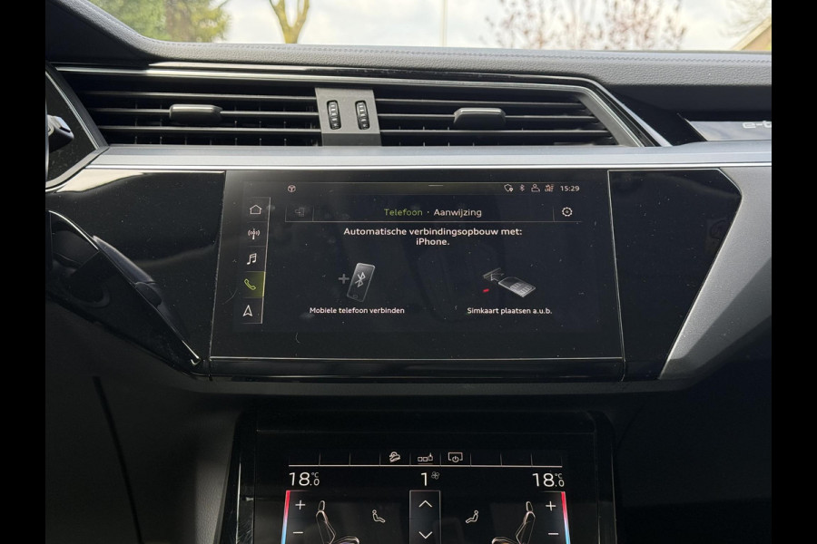 Audi e-tron e-tron 50 quattro Edition Plus 71 kWh | Panorama | Adapt. Luchtvering | Leder |