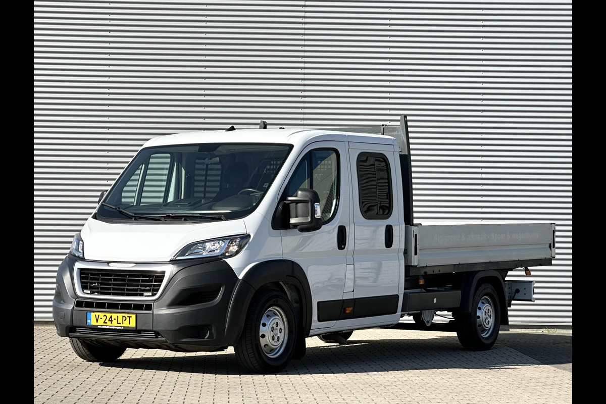 Peugeot Boxer Open laadbak 2.2 165PK L4 DC Dubbele cabine Peugeot Boxer Open laadbak 2.2 BlueHDi 165 L4 Zwaar DC 3.5t Peugeot Boxer Open laadbak 2.2 165PK L4 DC Dubbele cabine Peugeot Boxer Open laadbak 2.2 BlueHDi 165 L4 Zwaar DC 3.5t