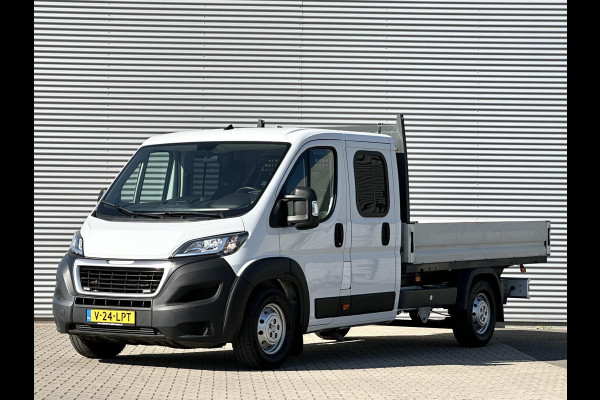 Peugeot Boxer Open laadbak 2.2 165PK L4 DC Dubbele cabine Peugeot Boxer Open laadbak 2.2 BlueHDi 165 L4 Zwaar DC 3.5t