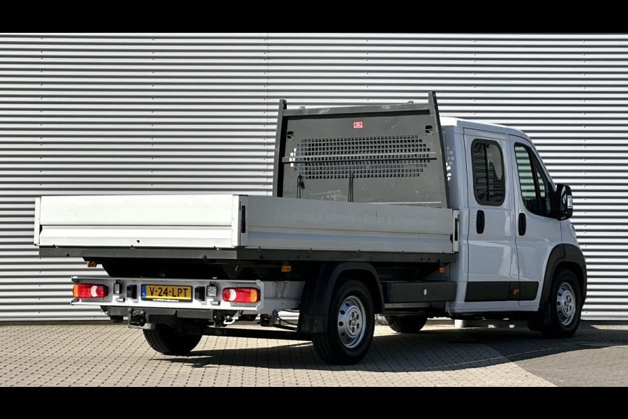 Peugeot Boxer Open laadbak 2.2 165PK L4 DC Dubbele cabine Peugeot Boxer Open laadbak 2.2 BlueHDi 165 L4 Zwaar DC 3.5t