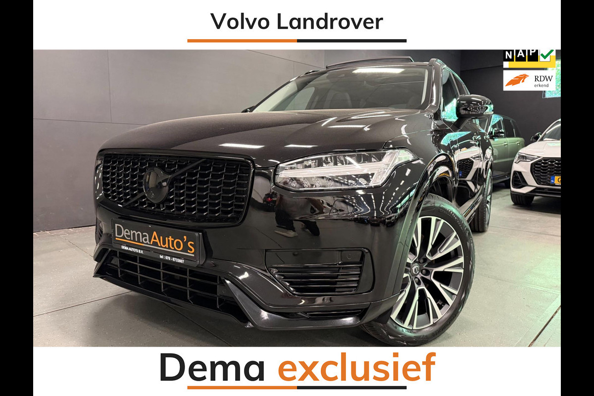 Volvo XC90 2.0 T8 Recharge AWD R-Design 7P PANO/LUCHTVERING/LEDER/DAB/NAVI//// Volvo XC90 2.0 T8 Recharge AWD R-Design 7P PANO/LUCHTVERING/LEDER/DAB/NAVI////