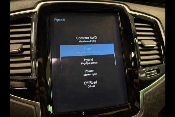 Volvo XC90 2.0 T8 Recharge AWD R-Design 7P PANO/LUCHTVERING/LEDER/DAB/NAVI////