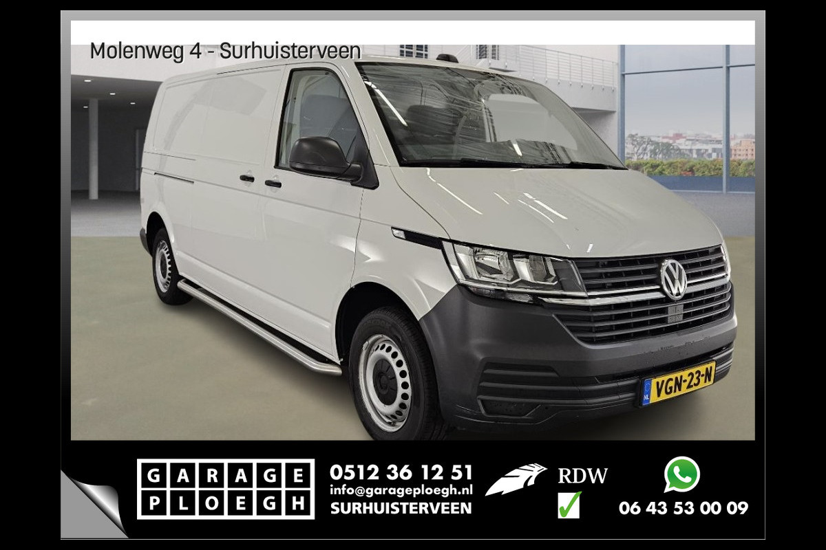 Volkswagen Transporter 2.0 TDI L2H1 Navi Airco Cruise Sidebars 1Eigenaar Volkswagen Transporter 2.0 TDI L2H1 Navi Airco Cruise Sidebars 1Eigenaar