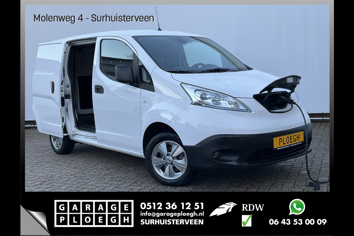 Nissan E-NV200 Business 40 kWh Navi/Cam Stoel/stuurverwarming Nissan E-NV200 Business 40 kWh Navi/Cam Stoel/stuurverwarming
