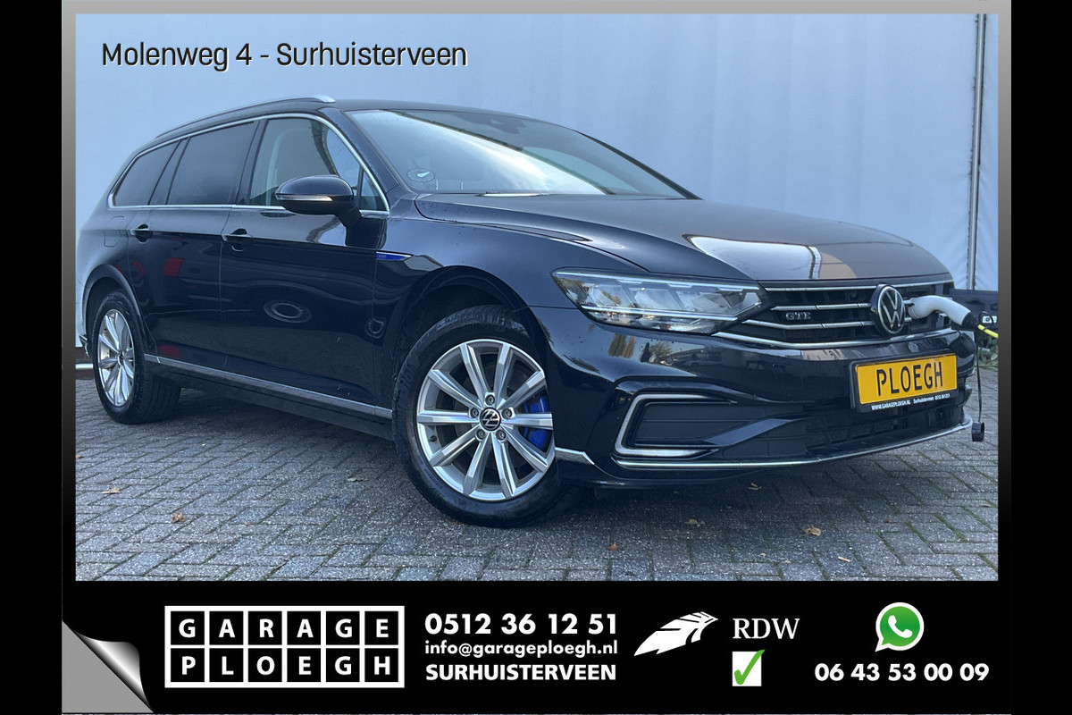 Volkswagen Passat Variant 1.4 TSI 272pk PHEV GTE High Vitual Head up Matrix Plug-in Volkswagen Passat Variant 1.4 TSI 272pk PHEV GTE High Vitual Head up Matrix Plug-in