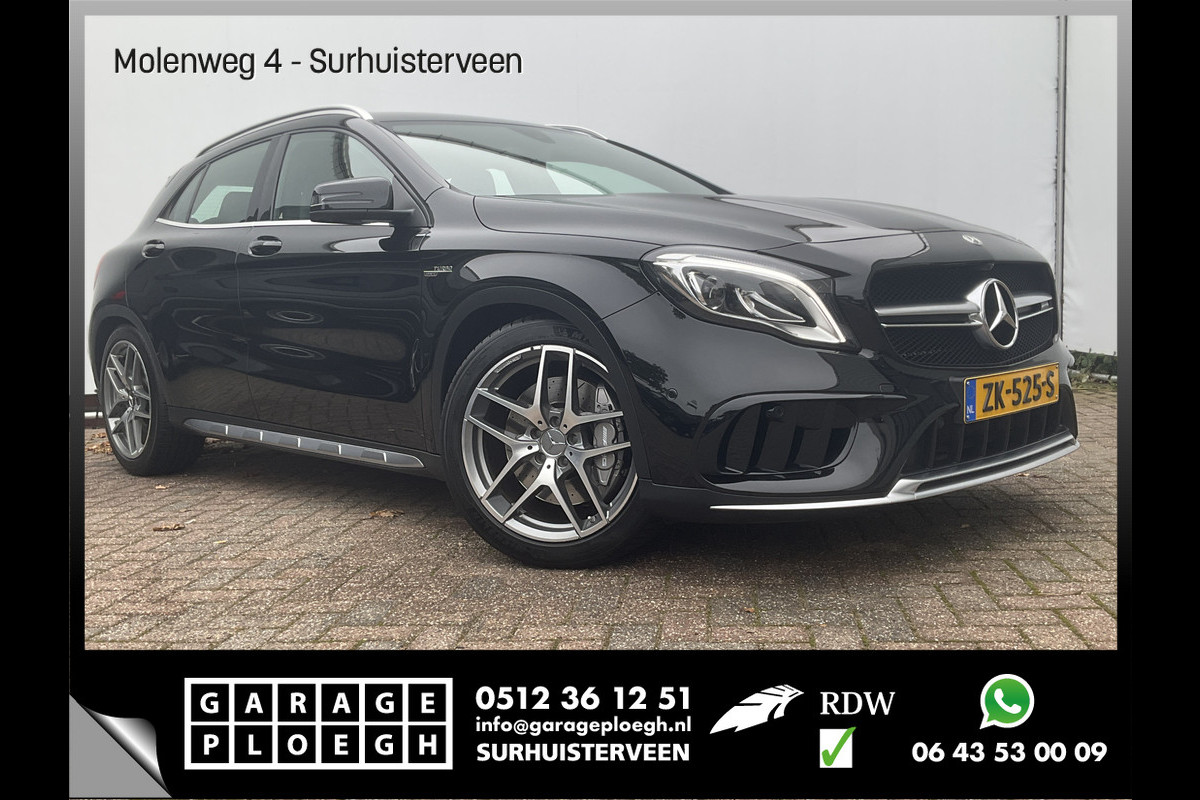Mercedes-Benz GLA AMG 45 4MATIC 381PK 360cam Leder Led 84149KM! Mercedes-Benz GLA AMG 45 4MATIC 381PK 360cam Leder Led 84149KM!