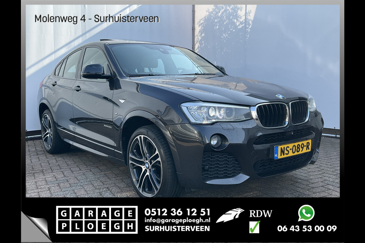 BMW X4 xDrive20i M-Sport Centennial Pano Leder HUD Trekhaak Elek-klep! BMW X4 xDrive20i M-Sport Centennial Pano Leder HUD Trekhaak Elek-klep!
