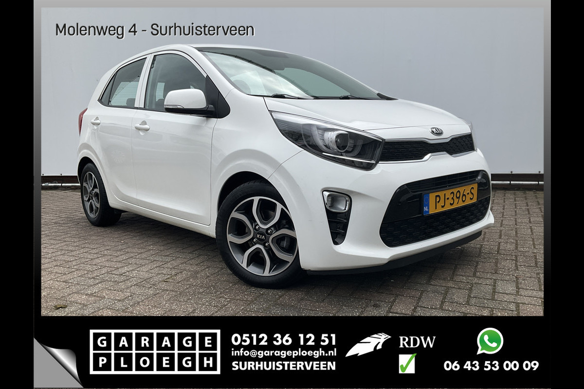 Kia Picanto 1.0 CVVT First Edition Nav/Cam Cruise Carplay Voll.Onderhouden!