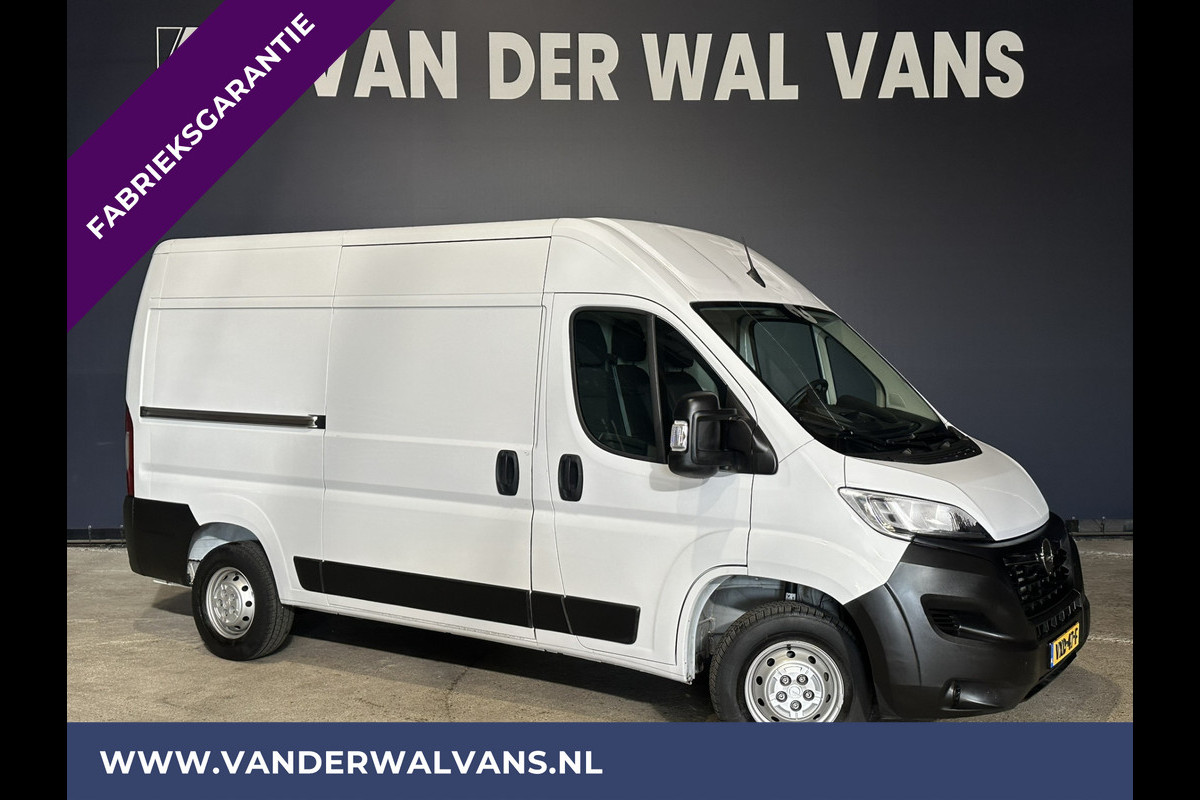 Opel Movano 2.2D 120pk L2H2 Fabrieksgarantie Euro6 Airco | 2500kg Trekhaak | Apple Carplay | Cruisecontrol | Parkeersensoren Android Auto, Bijrijdersbank Opel Movano 2.2D 120pk L2H2 Fabrieksgarantie Euro6 Airco | 2500kg Trekhaak | Apple Carplay | Cruisecontrol | Parkeersensoren Android Auto, Bijrijdersbank