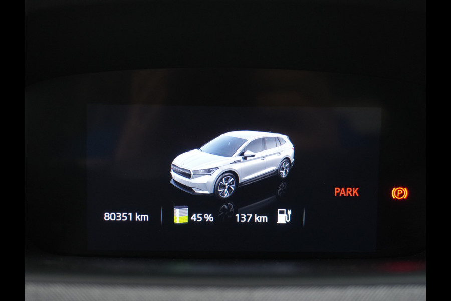 Škoda ENYAQ iV 60 Navi Ecc Adaptieve Cruise Control CameraApple Carplay Android Keyless Led Pdc DabBusiness Edition Plus Stoelverwarming Bluetooth Dodehoek detector Draadloze tel.lader Rijstrooksensor Regen-Lichtsensor Origineel Nederlandse 1e Eigenaar Auto nieuwprijs €51.910,-