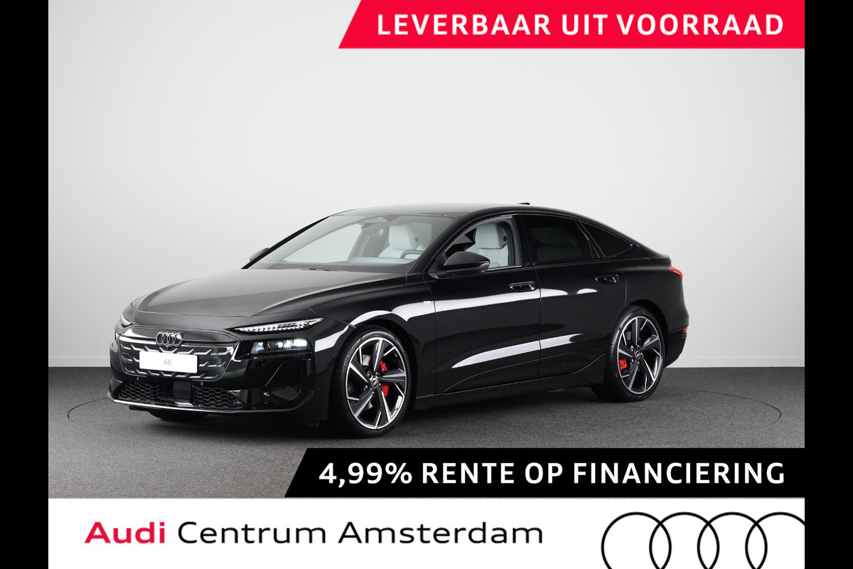 Audi A6 Sportback e-tron S edition performance 100 kWh Tech Pro, winterpakket, leder interieur, remzadels rood Audi A6 Sportback e-tron S edition performance 100 kWh Tech Pro, winterpakket, leder interieur, remzadels rood