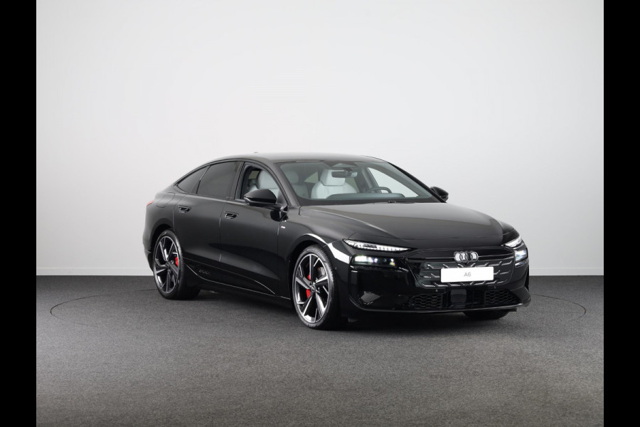 Audi A6 Sportback e-tron S edition performance 100 kWh Tech Pro, winterpakket, leder interieur, remzadels rood