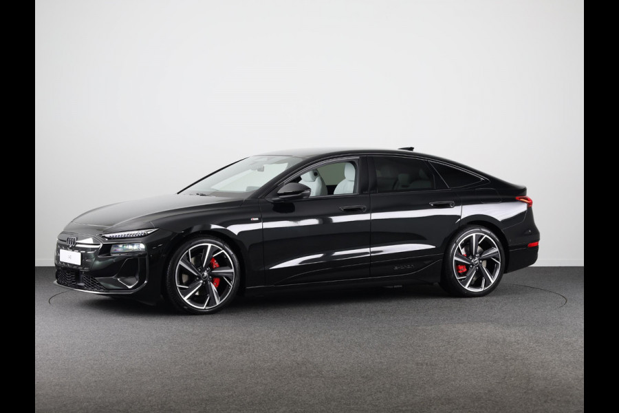 Audi A6 Sportback e-tron S edition performance 100 kWh Tech Pro, winterpakket, leder interieur, remzadels rood