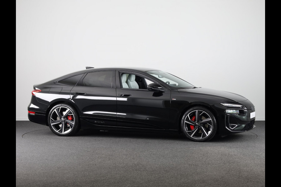 Audi A6 Sportback e-tron S edition performance 100 kWh Tech Pro, winterpakket, leder interieur, remzadels rood