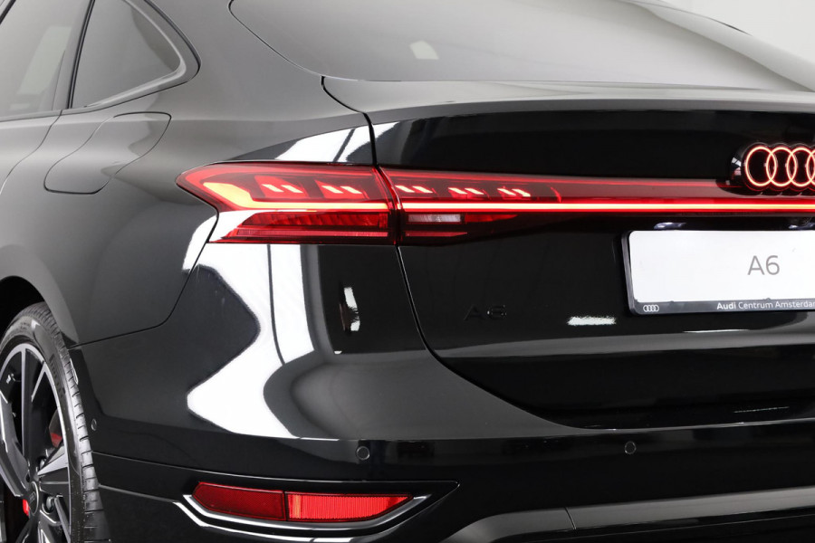 Audi A6 Sportback e-tron S edition performance 100 kWh Tech Pro, winterpakket, leder interieur, remzadels rood