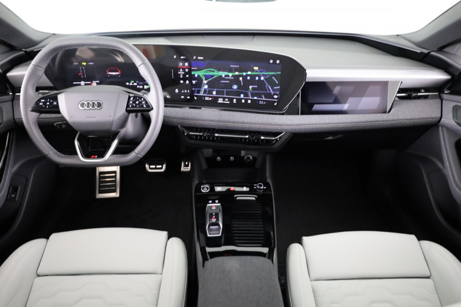 Audi A6 Sportback e-tron S edition performance 100 kWh Tech Pro, winterpakket, leder interieur, remzadels rood