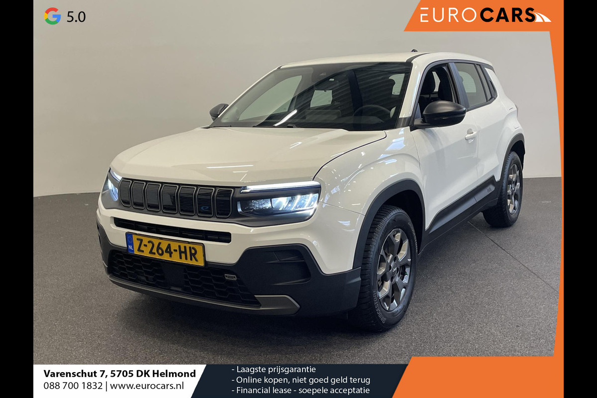 Jeep Avenger Longitude Automaat 54 kWh Navigatie Apple Carplay/Android Auto Climate Control Cruise Control Lichtmetalen Velgen Dab Keyless Parkeer Sensoren Jeep Avenger Longitude Automaat 54 kWh Navigatie Apple Carplay/Android Auto Climate Control Cruise Control Lichtmetalen Velgen Dab Keyless Parkeer Sensoren