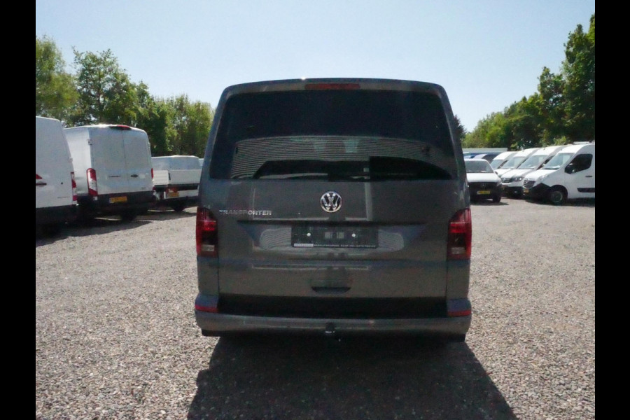 Volkswagen Transporter 2.0 TDI 150PK, L2H1, Dubbel Cabine, Bulli, Airco, 2 x Schuifdeur, Achterklep