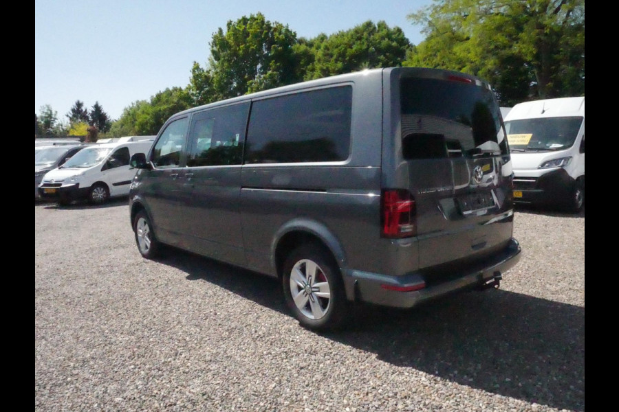Volkswagen Transporter 2.0 TDI 150PK, L2H1, Dubbel Cabine, Bulli, Airco, 2 x Schuifdeur, Achterklep