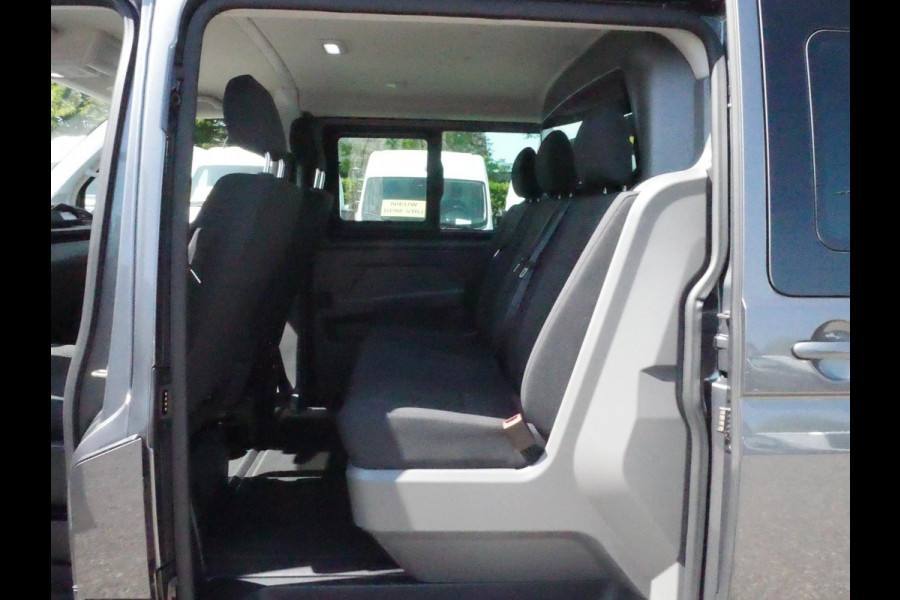 Volkswagen Transporter 2.0 TDI 150PK, L2H1, Dubbel Cabine, Bulli, Airco, 2 x Schuifdeur, Achterklep