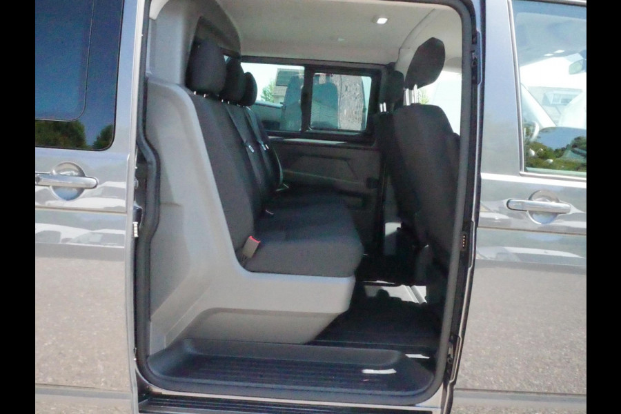 Volkswagen Transporter 2.0 TDI 150PK, L2H1, Dubbel Cabine, Bulli, Airco, 2 x Schuifdeur, Achterklep