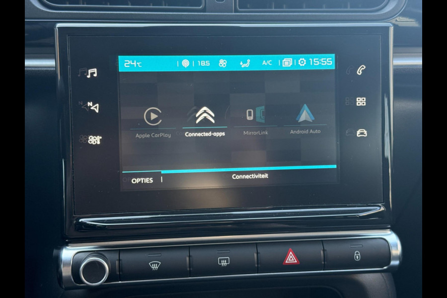 Citroën C3 S&S Shine 2017 | Navi | Climate Control | Trekhaak | Achteruitrijcamera | Apple CarPlay