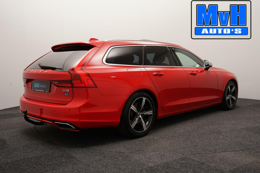 Volvo V90 2.0 D3 R-Design|PANO|TREKH|ORG.NL|CARPLAY|LED|ACC
